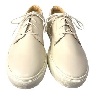 Nisolo Everyday Low Top Sneaker in Bone – Men’s Size 9.5